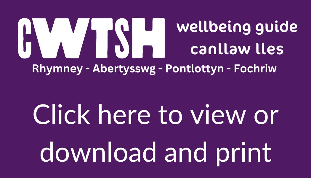 weekly guide - Rhymney, Pontlottyn, Abertysswg and Fochriw